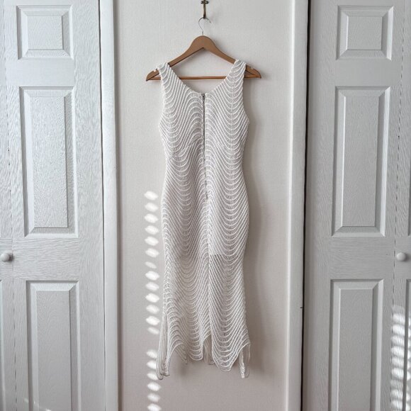 Elliatt Flare Lace Embroidered Midi Dress - Picture 8 of 10